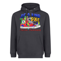 Smoke be a kind sole autism awareness Heavyweight Hoodie - MaliasSmallBusiness