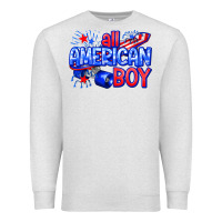Oatmeal Heather all american boy billie wilder Premium Sweatshirt - texasbilliewilder