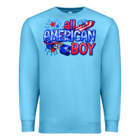 Ocean Blue all american boy billie wilder Premium Sweatshirt - texasbilliewilder