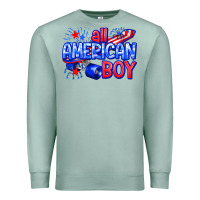 Seafoam all american boy billie wilder Premium Sweatshirt - texasbilliewilder