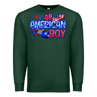 Sports Green all american boy billie wilder Premium Sweatshirt - texasbilliewilder