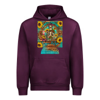 Mauve Wine i hate everyone but coffee helps western skeleton coffee sunflowers 12 Urban Hoodie - Artiststas