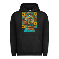 Pigment Black i hate everyone but coffee helps western skeleton coffee sunflowers 12 Urban Hoodie - Artiststas
