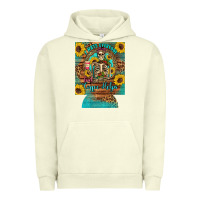 Pigment Pistachio i hate everyone but coffee helps western skeleton coffee sunflowers 12 Urban Hoodie - Artiststas