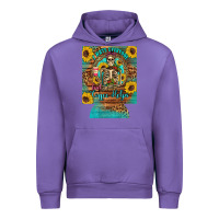 Tulip i hate everyone but coffee helps western skeleton coffee sunflowers 12 Urban Hoodie - Artiststas