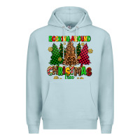 Blue Mist rocking around the christmas tree Premium Hoodie - AdoDesignShop