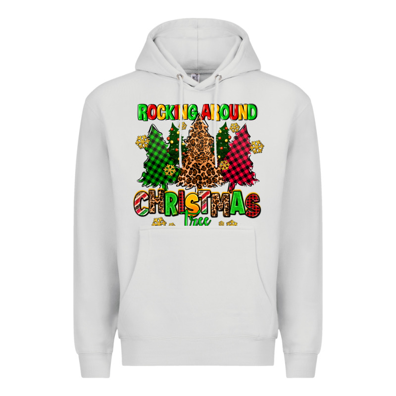 Rocking Around The Christmas Tree Premium Hoodie by AdoDesignShop | Teevron