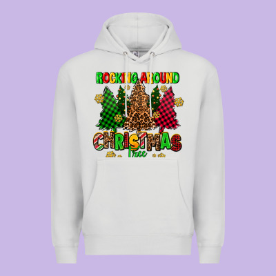 Rocking Around The Christmas Tree Premium Hoodie Designed By Adodesignshop