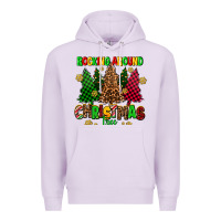 Lilac rocking around the christmas tree Premium Hoodie - AdoDesignShop