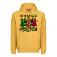 Mustard rocking around the christmas tree Premium Hoodie - AdoDesignShop