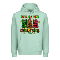 Seafoam rocking around the christmas tree Premium Hoodie - AdoDesignShop