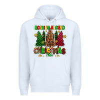 White rocking around the christmas tree Premium Hoodie - AdoDesignShop
