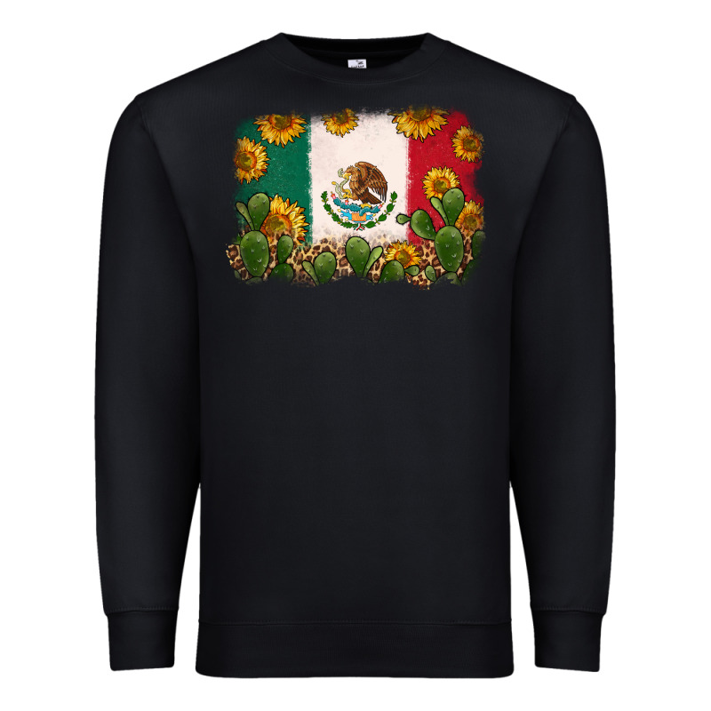 Mexican Flag Premium Sweatshirt by Zillion Design Studio | Teevron