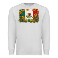 Dove Grey mexican flag Premium Sweatshirt - Zillion Design Studio