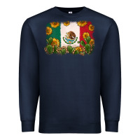 Navy mexican flag Premium Sweatshirt - Zillion Design Studio