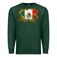 Sports Green mexican flag Premium Sweatshirt - Zillion Design Studio