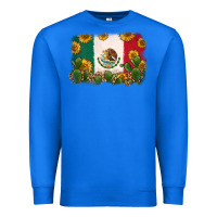 True Royal mexican flag Premium Sweatshirt - Zillion Design Studio