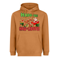 Meerkat happ yee haw lidays Heavyweight Hoodie - MaliasSmallBusiness