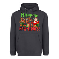 Smoke happ yee haw lidays Heavyweight Hoodie - MaliasSmallBusiness