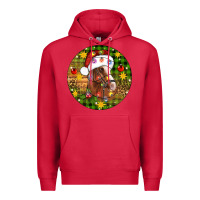 Cardinal Christmas horse Premium Hoodie - Artiststas