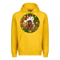 Lemon Christmas horse Premium Hoodie - Artiststas