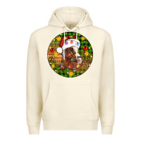 Sandshell Christmas horse Premium Hoodie - Artiststas