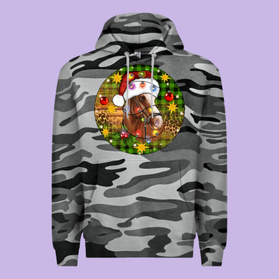 Christmas Horse Premium Hoodie Designed By Artiststas