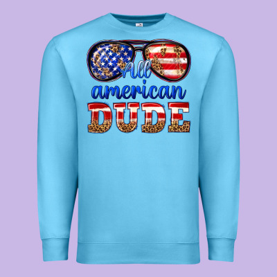 Premium Sweatshirt all american dude