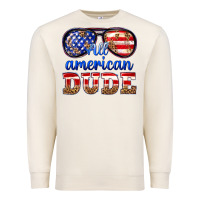 Sandshell all american dude Premium Sweatshirt - texasbilliewilder