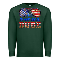 Sports Green all american dude Premium Sweatshirt - texasbilliewilder