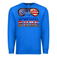 True Royal all american dude Premium Sweatshirt - texasbilliewilder