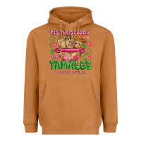 Meerkat tis the season for tamales tama la la la Heavyweight Hoodie - MaliasSmallBusiness