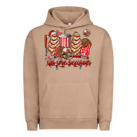 Pigment Burro tis the season christmas tree  cake baseball Urban Hoodie - AdoDesignShop