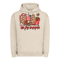 Pigment French Oak tis the season christmas tree  cake baseball Urban Hoodie - AdoDesignShop