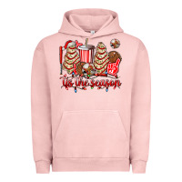 Pigment Salmon tis the season christmas tree  cake baseball Urban Hoodie - AdoDesignShop