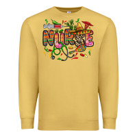 Antique Gold cinco de mayo nurse Premium Sweatshirt - Zillion Design Studio