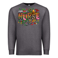 Charcoal Heather cinco de mayo nurse Premium Sweatshirt - Zillion Design Studio
