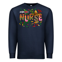 Navy cinco de mayo nurse Premium Sweatshirt - Zillion Design Studio