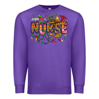 Purple cinco de mayo nurse Premium Sweatshirt - Zillion Design Studio