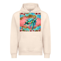 Sandshell floral turtle Urban Hoodie - Jasminsmagicworld