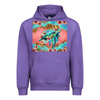 Tulip floral turtle Urban Hoodie - Jasminsmagicworld