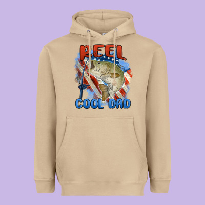 Heavyweight Hoodie reel cool dad