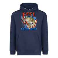 Navy reel cool dad Heavyweight Hoodie - MaliasSmallBusiness