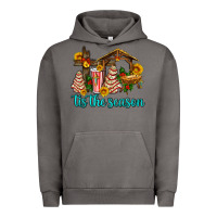 Pigment Tornado tis the seasin with christmas cake abd jesus Urban Hoodie - AdoDesignShop