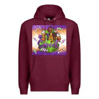 Burgundy stay sweet Premium Hoodie - BundleAndBundleShop