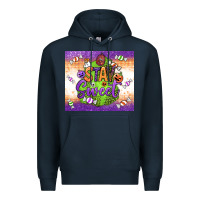 Navy stay sweet Premium Hoodie - BundleAndBundleShop