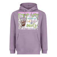 Lavender fueled by iced coffee and anxiety Heavyweight Hoodie - MaliasSmallBusiness