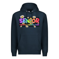 Navy senior twenty twenty four Premium Hoodie - AdoDesignShop