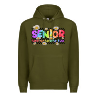 Army Green senior twenty twenty four Premium Hoodie - AdoDesignShop
