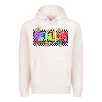 Pale Pink senior twenty twenty four Premium Hoodie - AdoDesignShop
